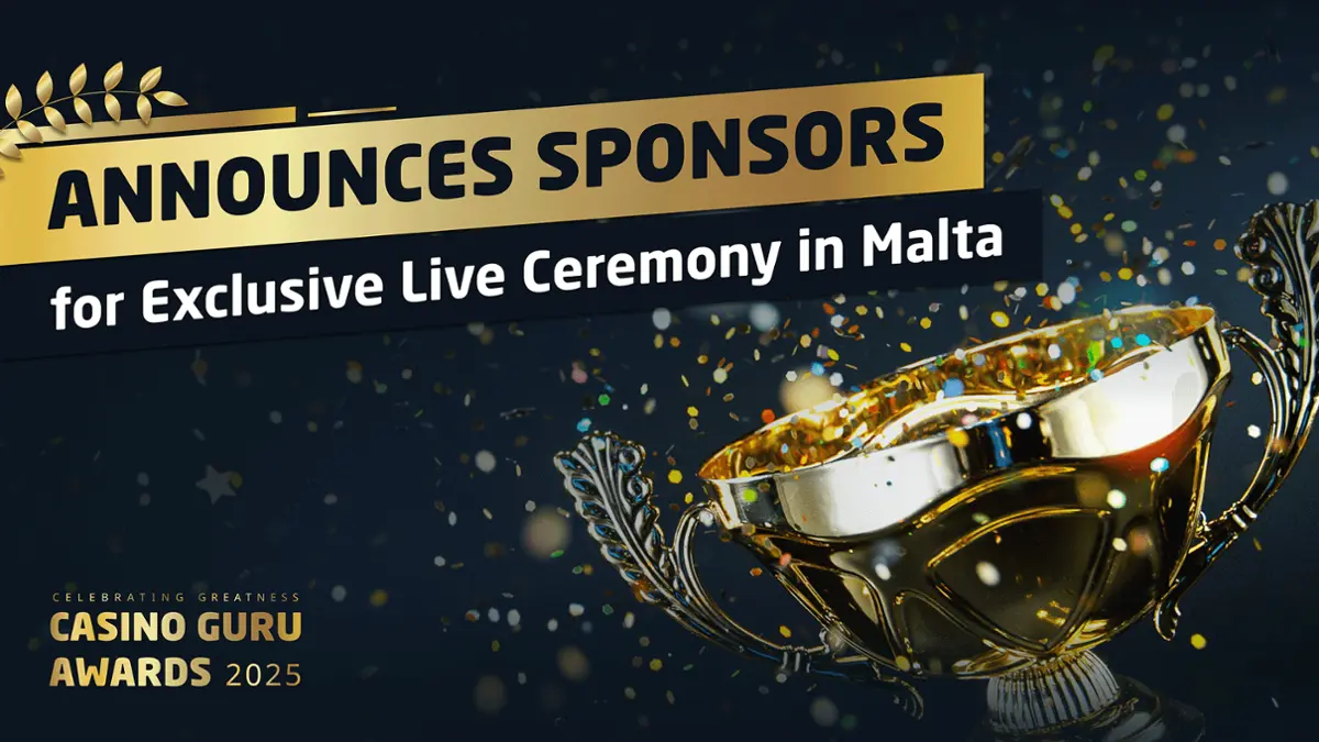 Sponsors announced for Casino Guru Awards 2025
